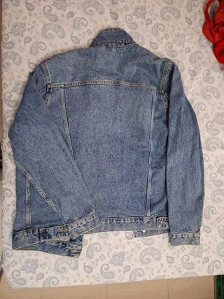 Cazadora Vaquera Hombre Pull&Bear Azul