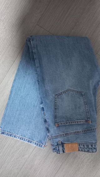 Pantalón vaquero mujer azul