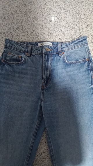 Pantalón vaquero mujer azul