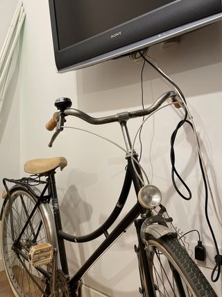 Bicicleta Antigua Negra 