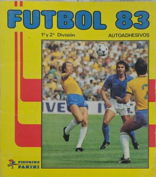 Álbum cromos Fútbol 83 Panini completo