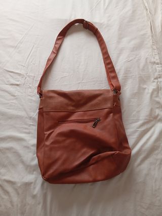 Bolso bandolera marrón