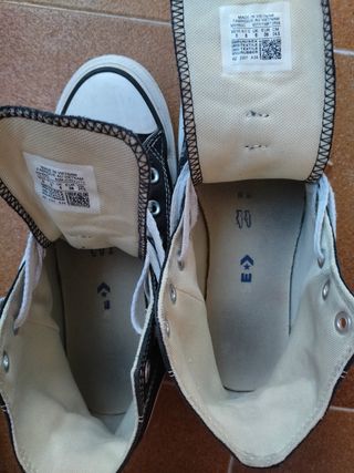 Botas Converse All Star Negras T 39