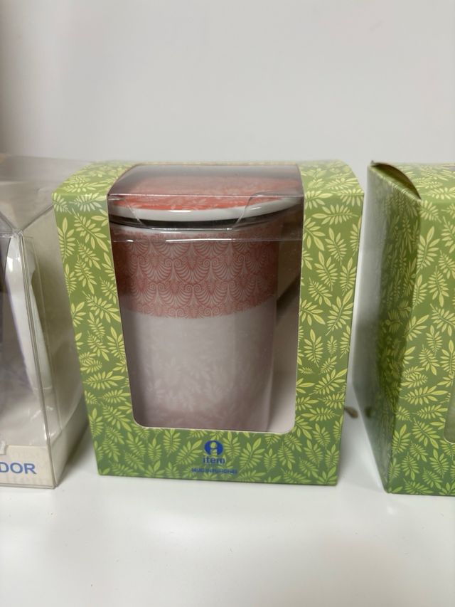 Tazas para infusión con infusionador