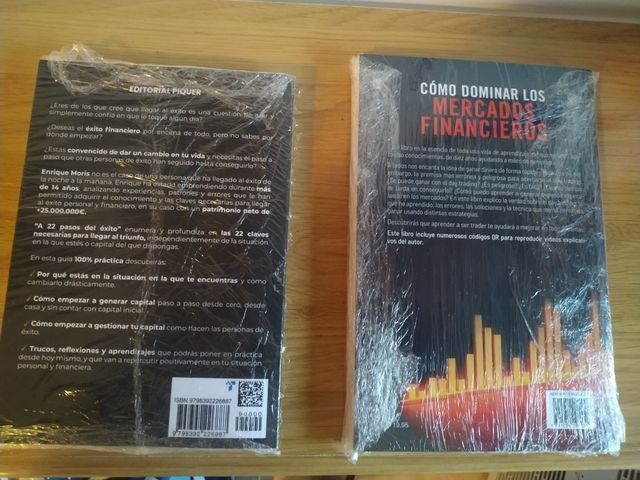Lote 2 Libros Trading y Éxito
