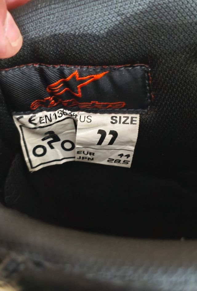 Botas de Moto Alpinestars Negras