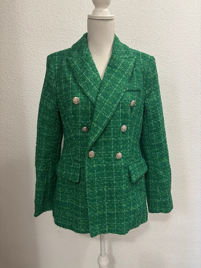 Blazer elegante verde
