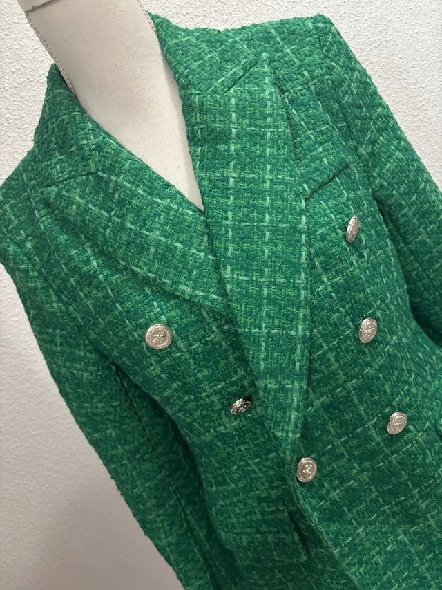 Blazer elegante verde