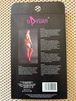 Lencería de malla sexy para mujer body conjunto