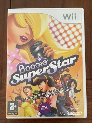 Boogie Super Star Wii y wii sport