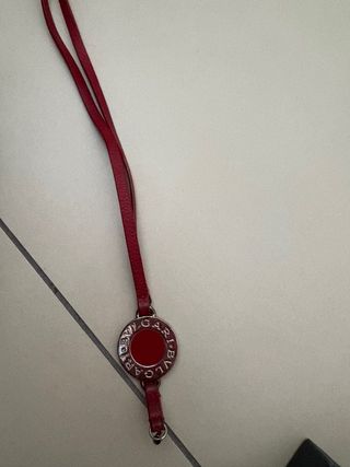 Colgante móvil Bulgari rojo