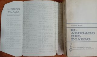 Libro El abogado del diablo de Morris West