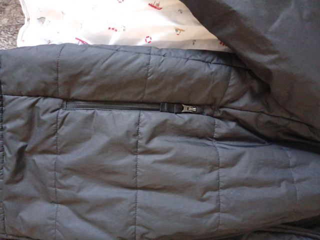 Chaqueta The North Face Negra Talla XXL de niño.