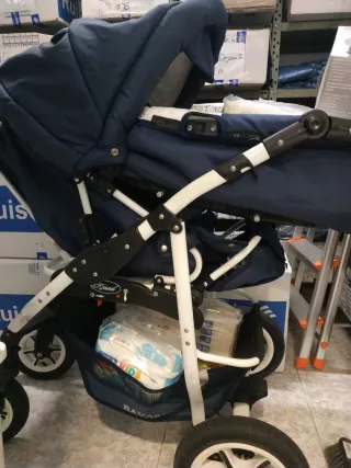Carrito de bebé completo sin usar Krasnal Bavario