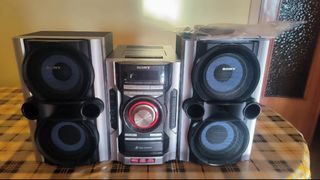 Equipo de Música Sony Negro/Plateado
