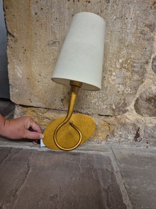 Lámparas de pared doradas (2 unidades)