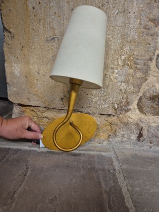 Lámparas de pared doradas (2 unidades)