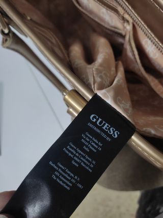 Bolso Guess Original Dorado