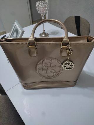 Bolso Guess Original Dorado