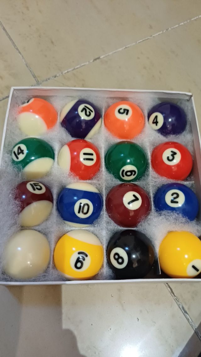 Bolas de billar americano Mini billar sin estrenar