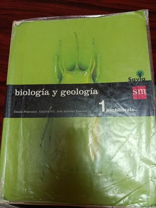 Biología y geología. 1 Bachillerato. Savia (Spa...