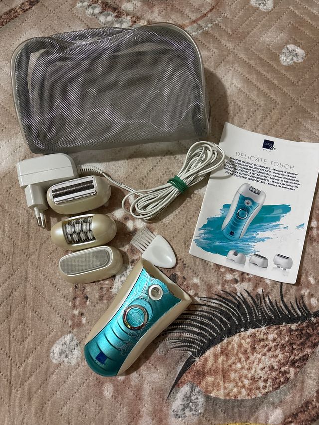 Silkepil Rasoio Elettrico Beige/Blu