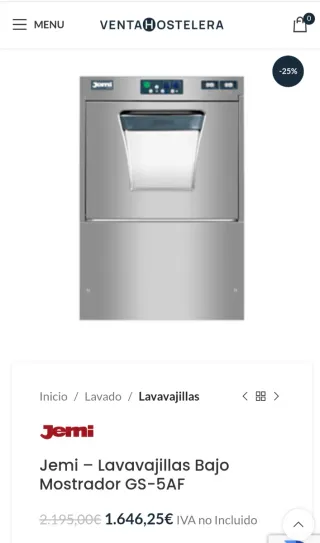 Lavavajillas Jemi GS-5AF