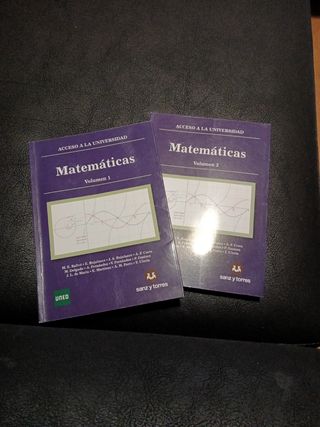 MATEMATICAS. ACCESO UNIVERSIDAD