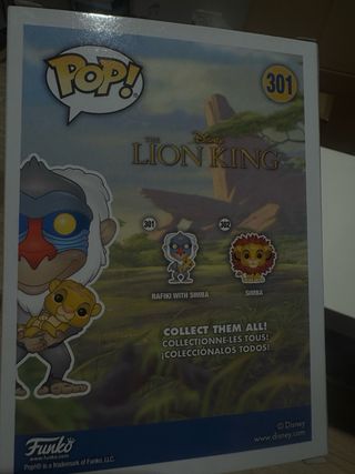 Funko Pop! Disney Rafiki con Simba 301