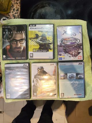 Lote Juegos PC: Half-Life 2, Counter-Strike, Starc
