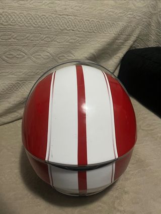 Casco Karting Rojo y Blanco