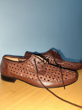 Zapatos Montel Marrones Talla 44