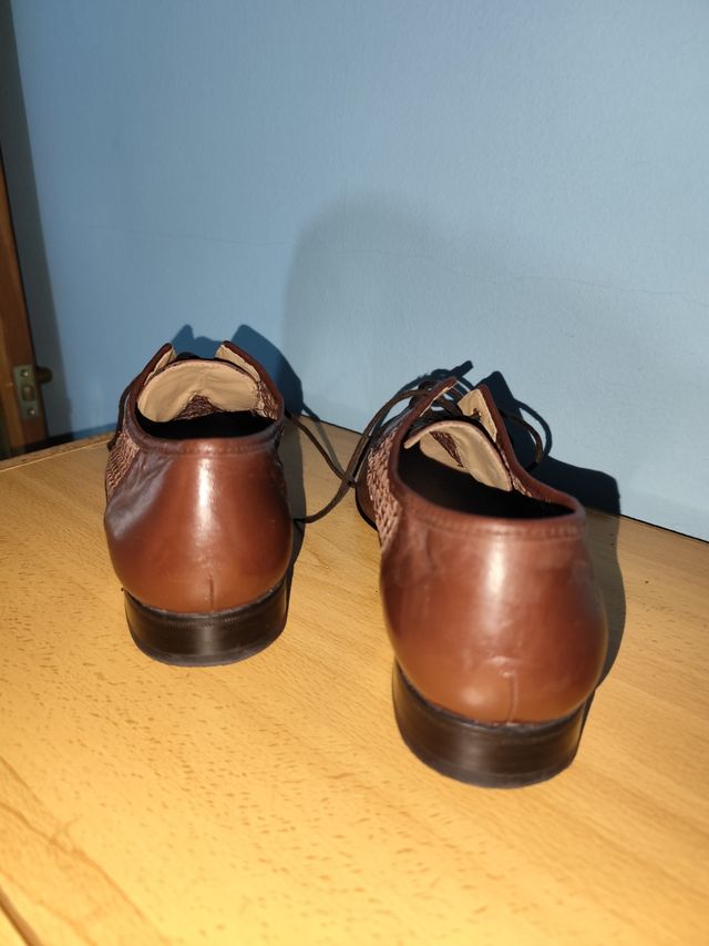 Zapatos Montel Marrones Talla 44