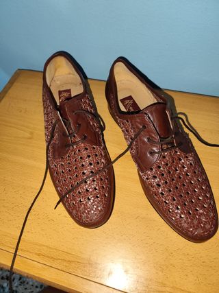 Zapatos Montel Marrones Talla 44