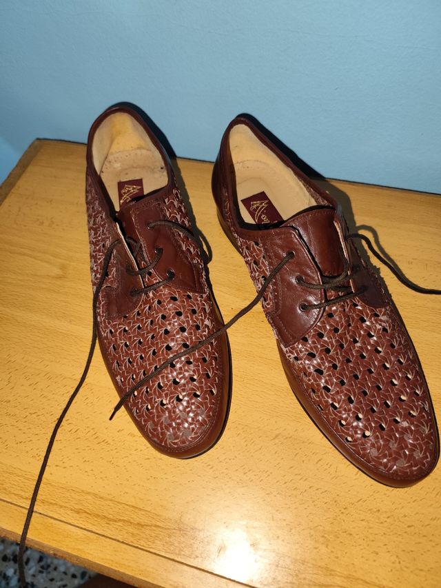 Zapatos Montel Marrones Talla 44