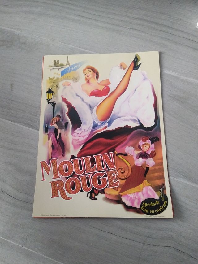 4 Láminas Decorativas París Montmartre