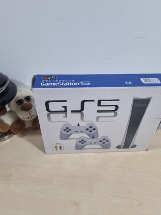 Consola GS5 Blanca con 2 Mandos