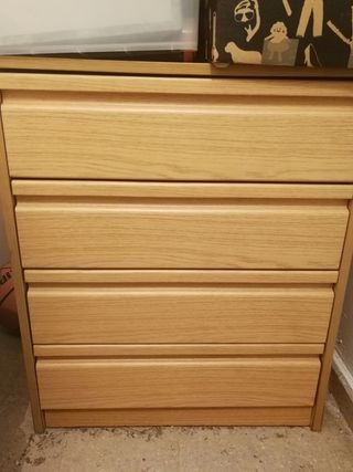 Cajonera de madera
