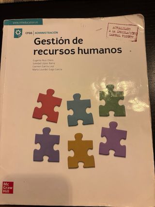 VENDO LIBRO DE GRADO SUPERIOR