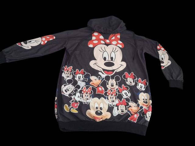 Sudadera Maxi Minnie Mickey.