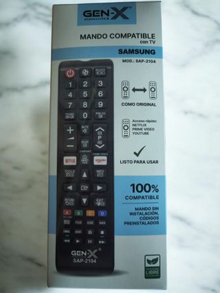 Samsung TV mando a distancia