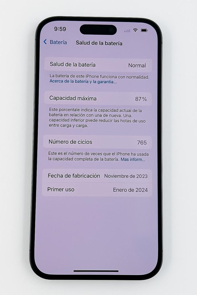 iPhone 15 Pro 128GB Plateado