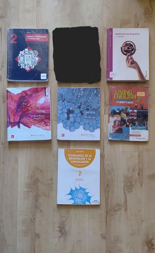 Pack de libros de 2⁰ de Bachillerato
