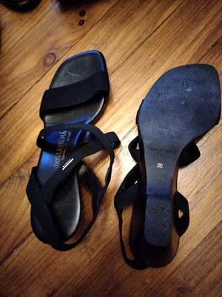 Sandalias negras talla 36