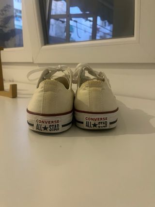 Converse Blancas Talla 40