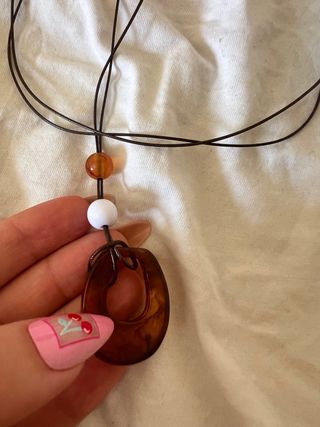 Collar Tortoiseshell y Resina