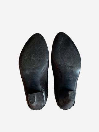 Botines Zara Negros Tachas Estilo Isabel Marant