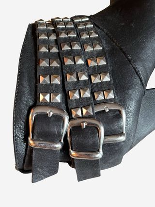 Botines Zara Negros Tachas Estilo Isabel Marant