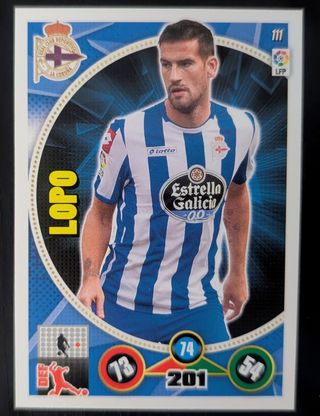9 Cromos liga 2014-2015 Adrenalyn Deportivo Coruña