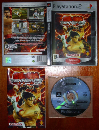 Tekken 5 Namco PlayStation 2 PS2 PStwo Pal-España